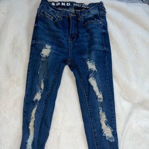 Ripped jeans!! Size 3